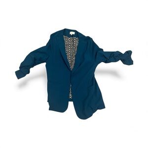 Skies Are Blue Teal Open Front Blazer – Stitch Fix – Size XL